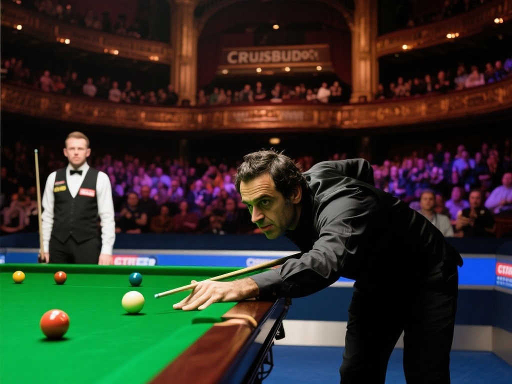 斯诺克世锦赛：奥沙利文首阶段险胜阿里-卡特5-4，今晚决战二阶段
